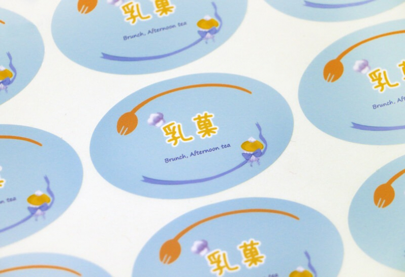 【數位貼紙】橢圓形